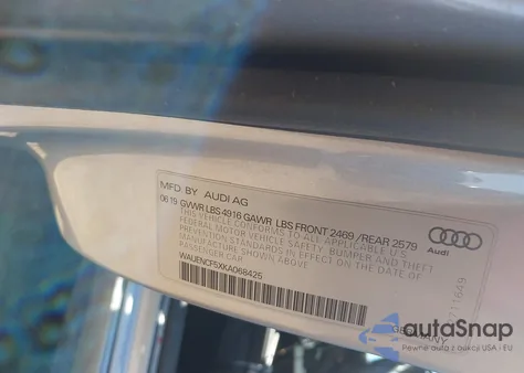 2019 Audi A5 45 Premium z USA, uszkodzony, nr VIN WAUENCF5XKA068425